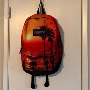 palm tree backpack jansport